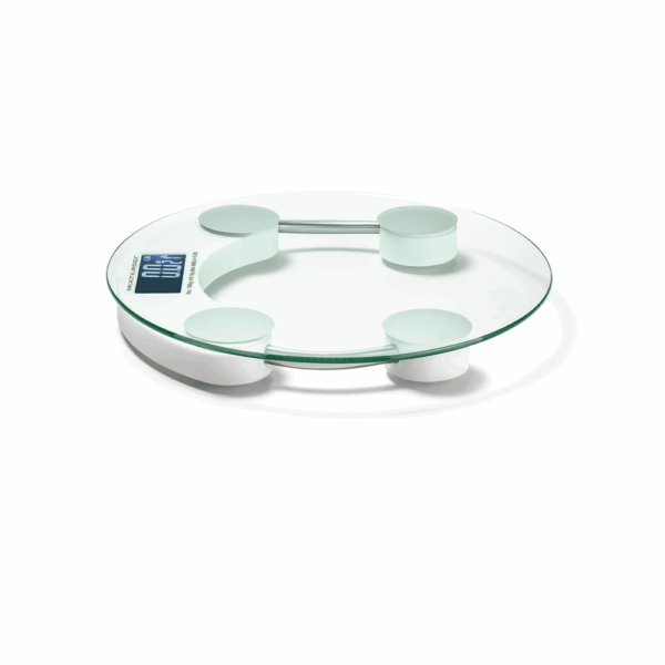 Balanza digital multilaser hc039 180kg eatsmart vidrio a bateria - Imagen 3