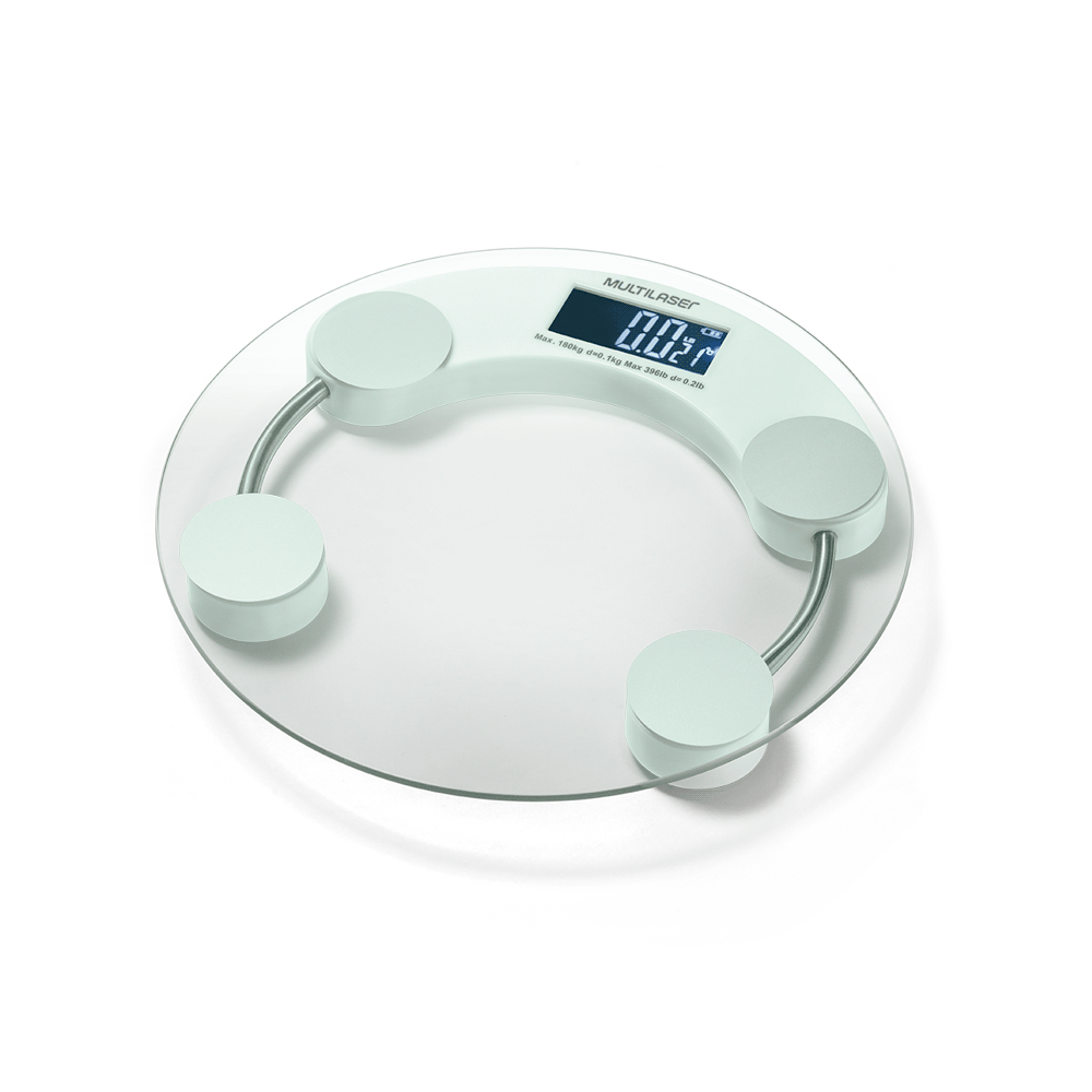 Balanza digital multilaser hc039 180kg eatsmart vidrio a bateria