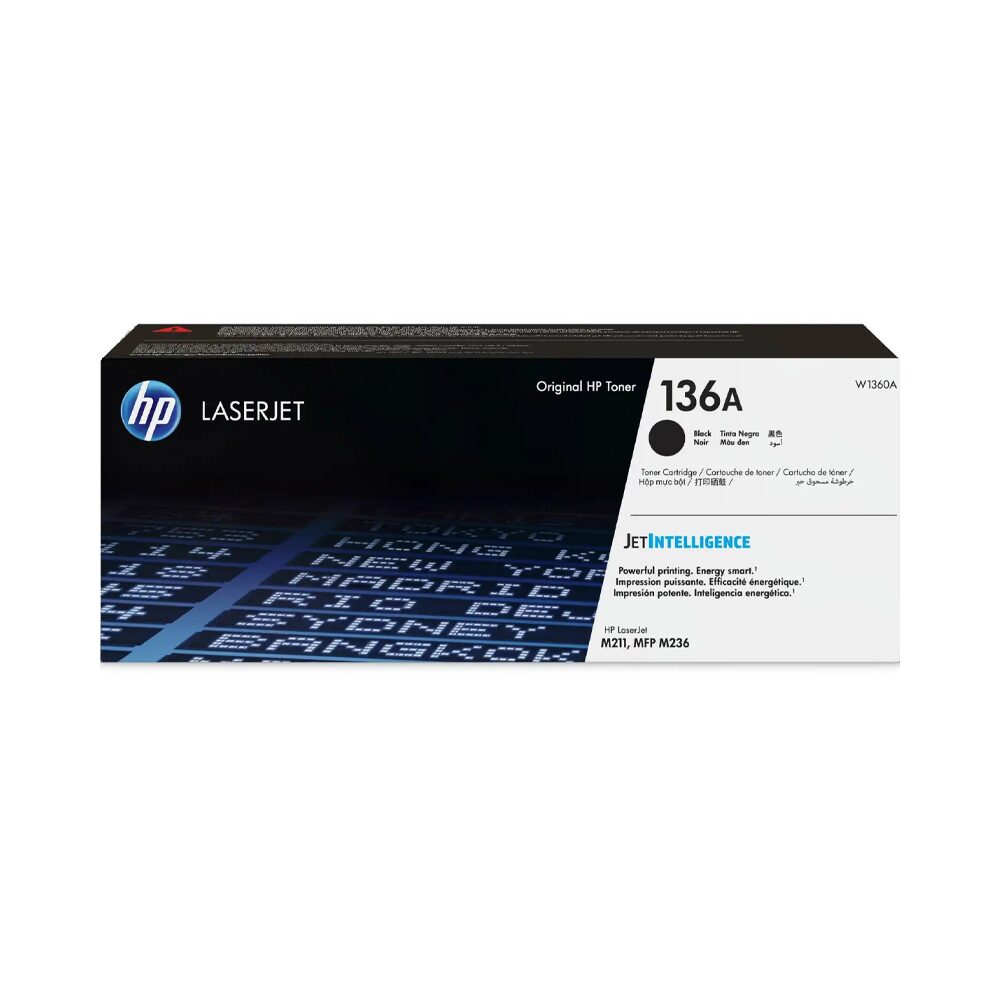 Toner hp 136a negro w1360a mfp m236