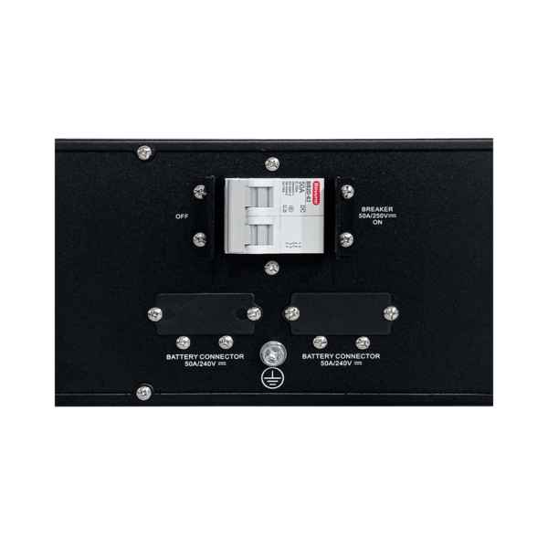 Ups 220v 10000va 9000w infosec e6 lcd rt online doble conversion + placa snmp