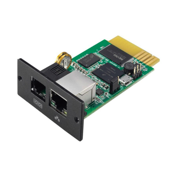 Ups 220v 10000va 9000w infosec e6 lcd rt online doble conversion + placa snmp