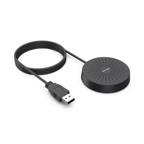 Microfone multilaser ph361 omnidireccional usb 2m negro