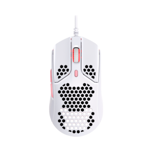 Mouse gamer usb hmsh1-a-wt/g hyperx pulsefire haste 16000dpi/ 6 bot/ rgb / blanco
