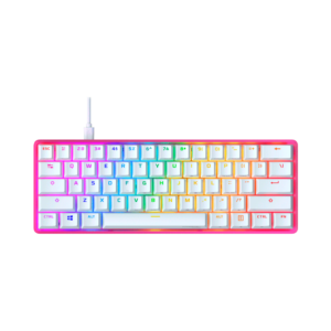 Teclado gamer usb hyperx hkbo1p-rb-us/g alloy origins 60 mecanico red ingles rgb