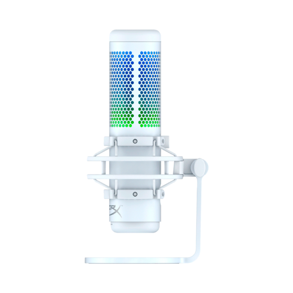 Microfono hyperx 519p0aa quadcast s rgb blanco 2m 48khz/16-bit