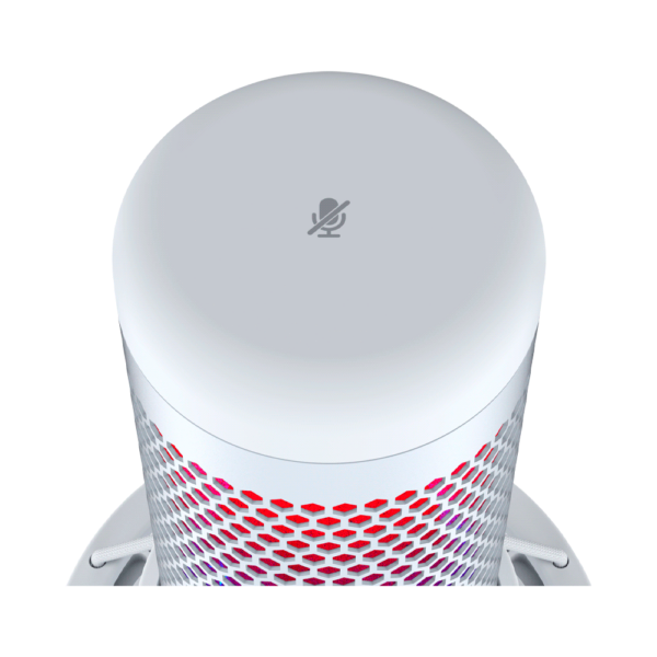 Microfono hyperx 519p0aa quadcast s rgb blanco 2m 48khz/16-bit
