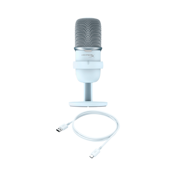 Microfono hyperx 519t2aa solocast 2m 48khz/16-bit blanco