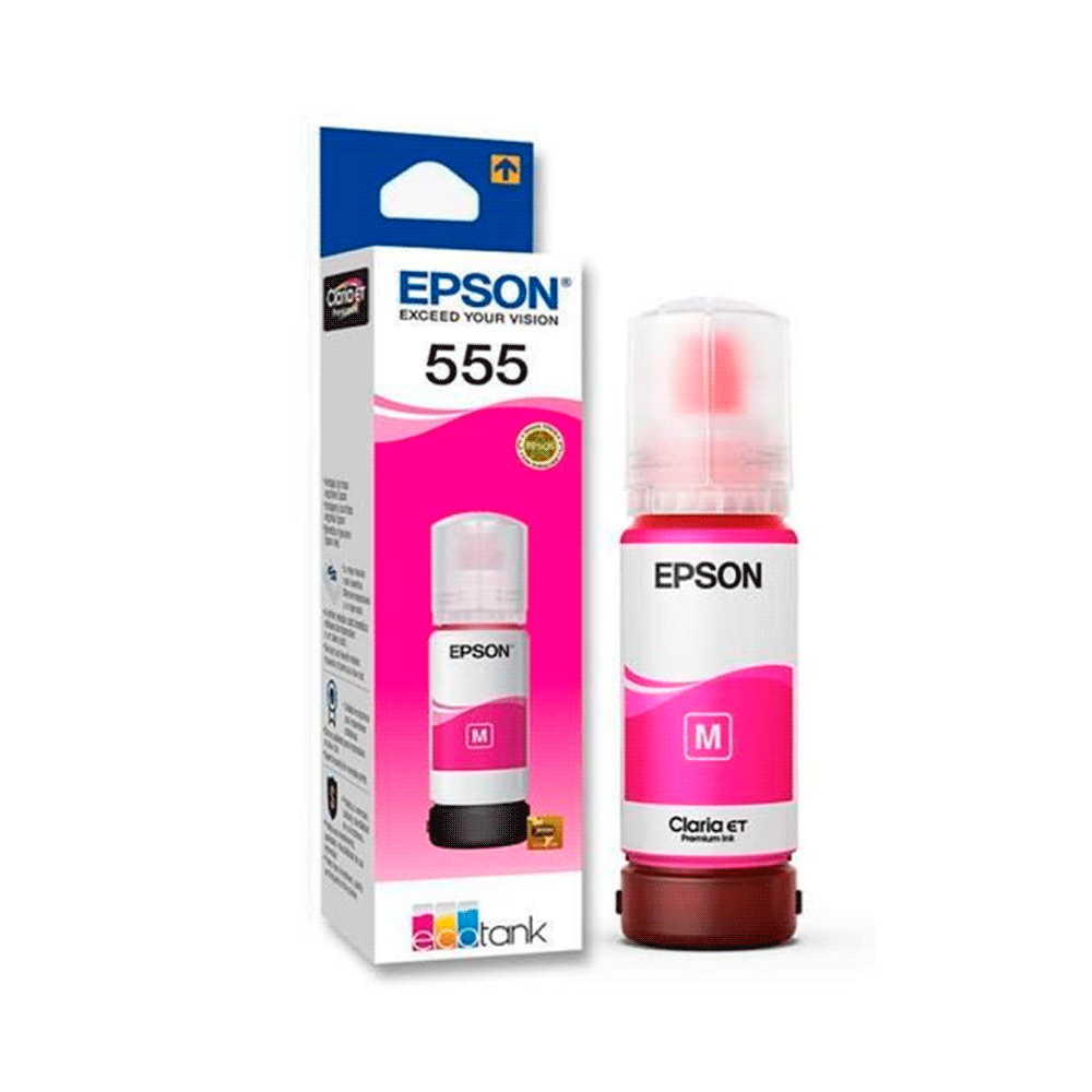 Tinta epson t555 320 magenta l81xx t555320-al 70ml