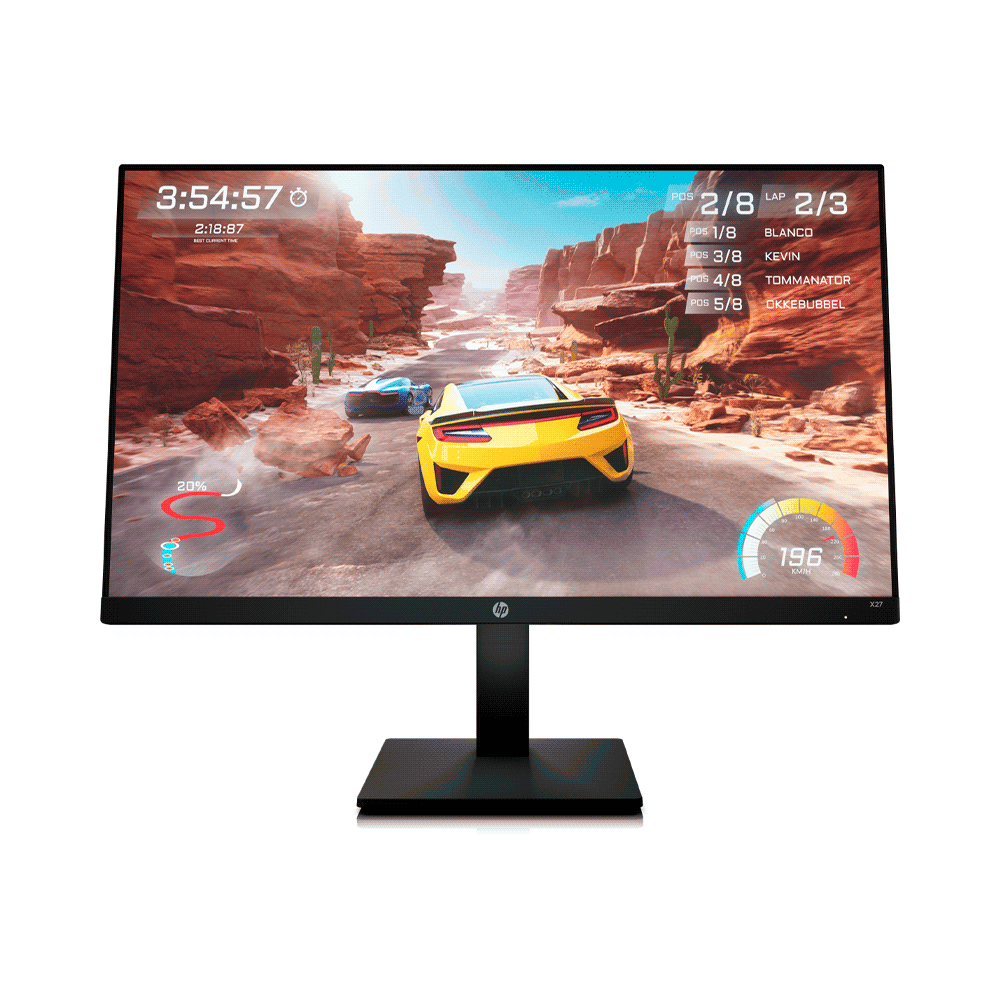 Monitor 27" hp gamer x27 fhd ips/hdmi/dp/1ms/165hz/negro/bivolt 2v6b2aa