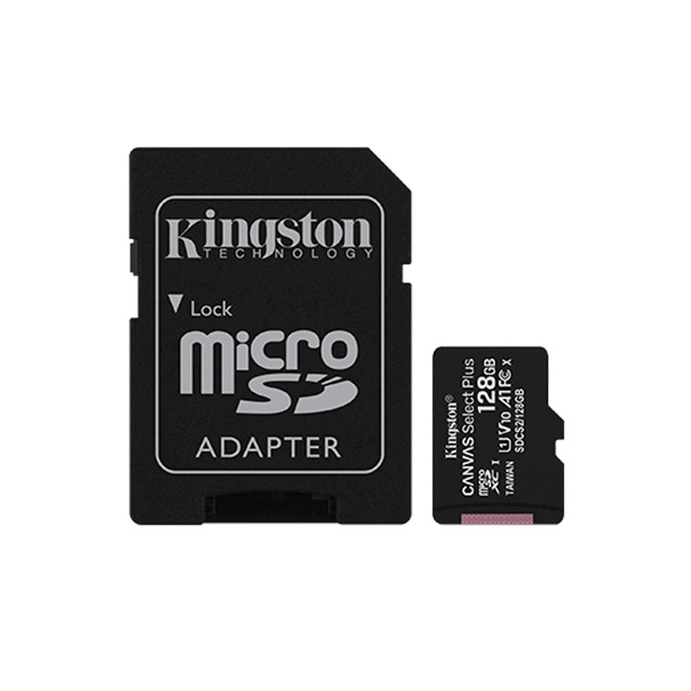 Memoria micro sd kingston 128gb canvas select plus sdcs2/128gb 100/85