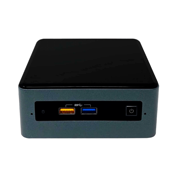 Computadora intel nuc boxnuc7cjyhn cel 2.0/2hdmi/wifi/bt/red/sd/ddr4/usb