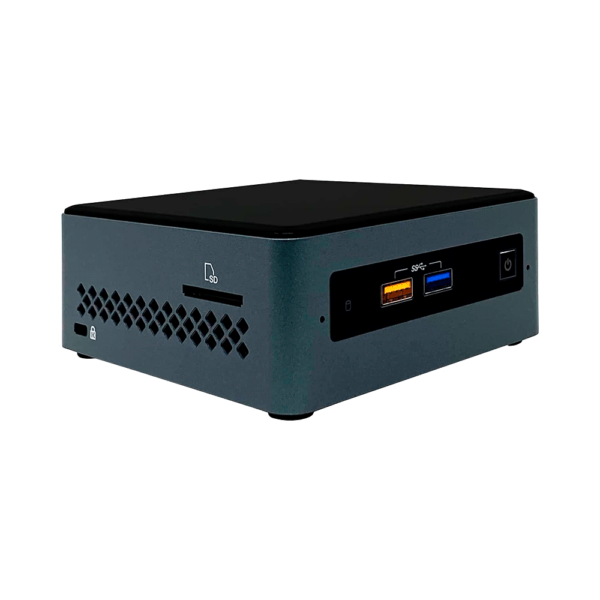 Computadora intel nuc boxnuc7cjyhn cel 2.0/2hdmi/wifi/bt/red/sd/ddr4/usb