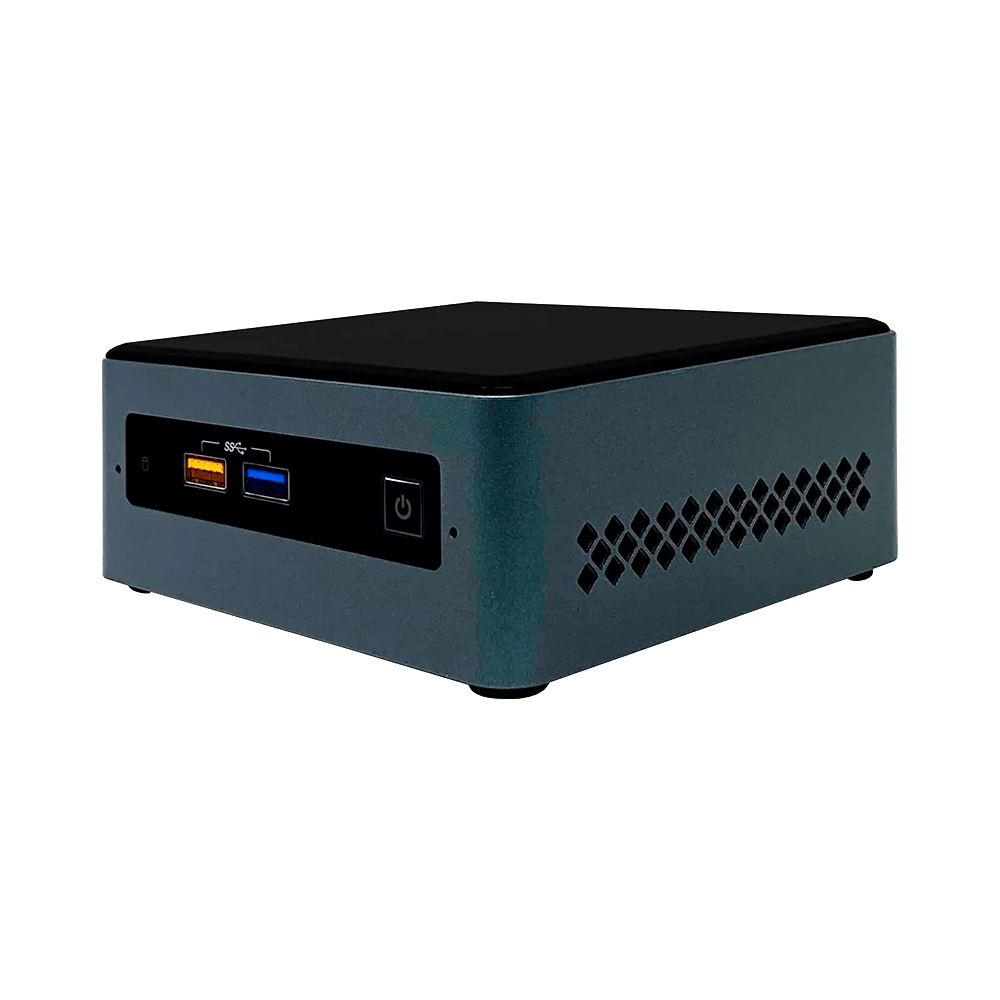 Computadora intel nuc boxnuc7cjyhn cel 2.0/2hdmi/wifi/bt/red/sd/ddr4/usb