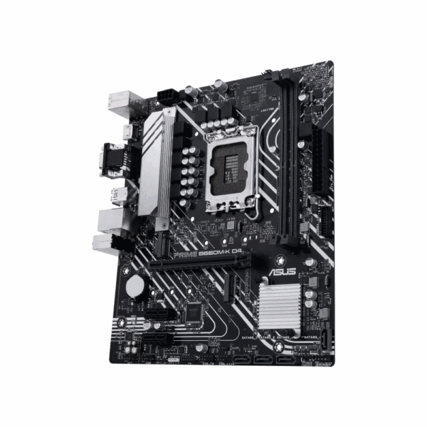 Placa madre asus 1700 prime b660m-k d4 v/s/r/hdmi/2m2/ddr4/usb3.2/matx - Imagen 3