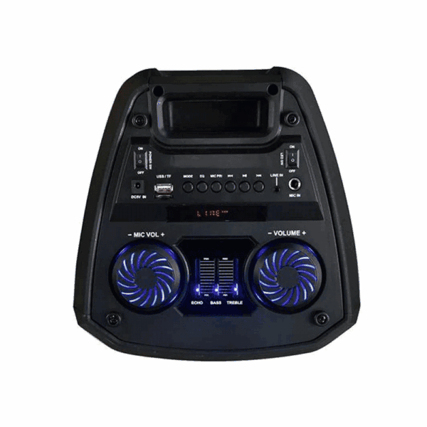 Parlante multilaser sp379 300w neon x  6.5" bt/aux/sd/usb/fm/led - Imagen 5