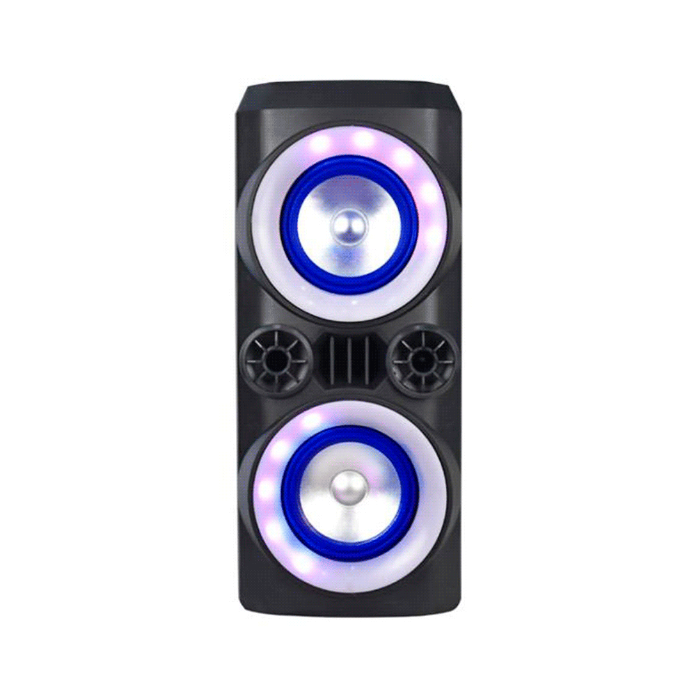Parlante multilaser sp379 300w neon x  6.5" bt/aux/sd/usb/fm/led