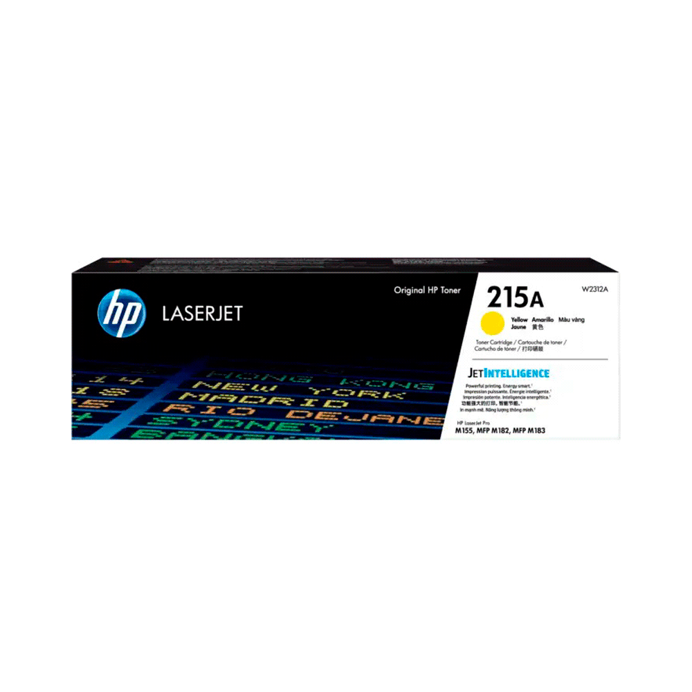 Toner hp 215a amarillo w2312a m182nw/m183fw/m155