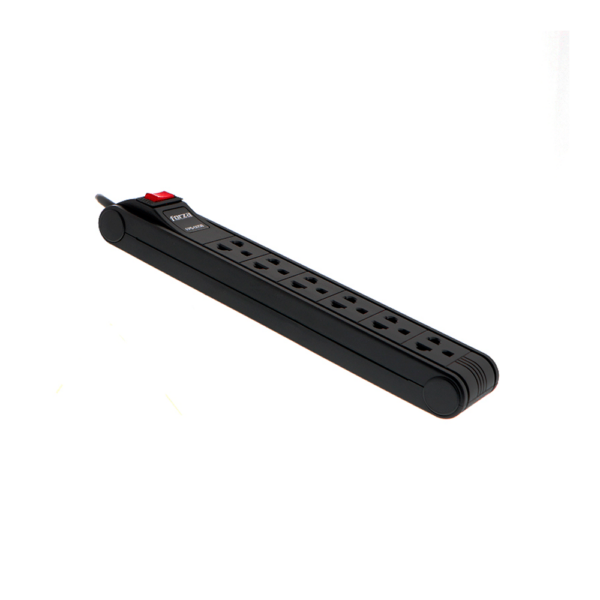 Filtro de linea forza de 6 tomas 10a/bivolt/90cm fps-005b
