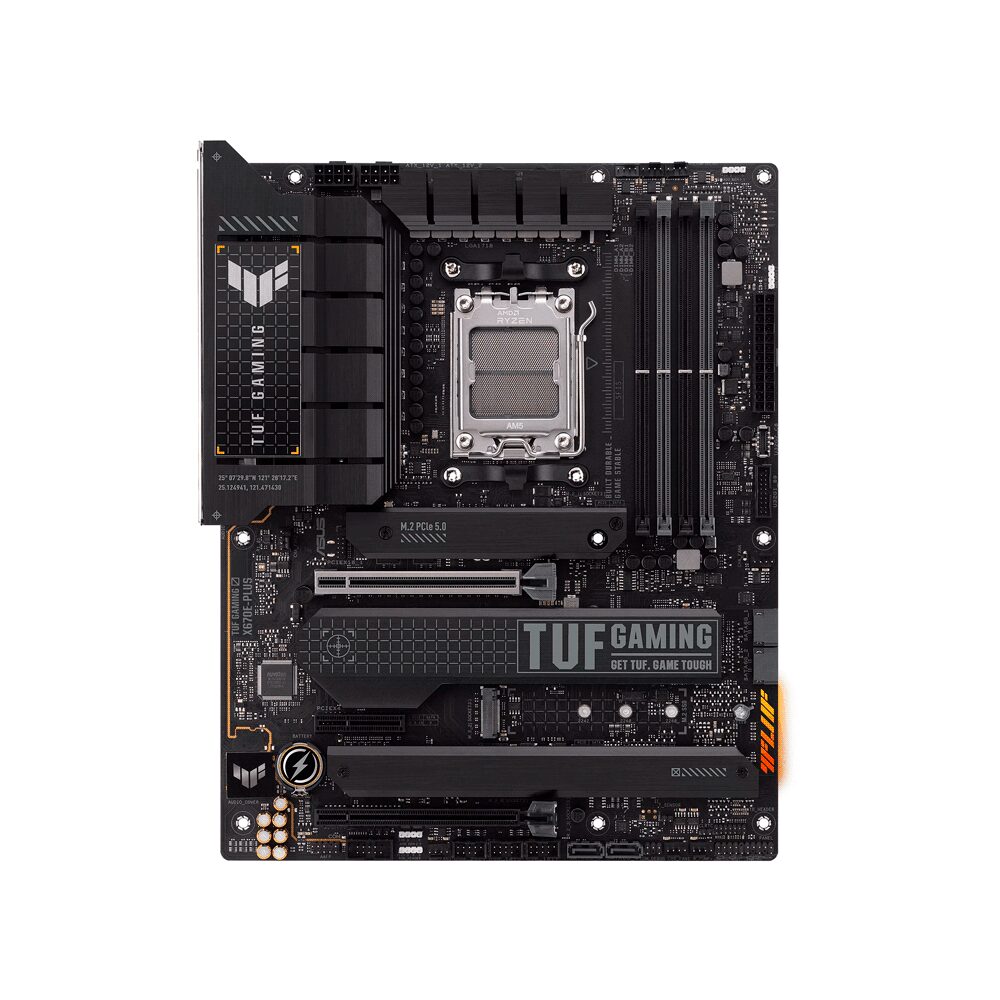 Placa madre asus am5 tuf gaming x670e-plus s/r/hdmi/dp/4m2/ddr5/usb3.2/atx