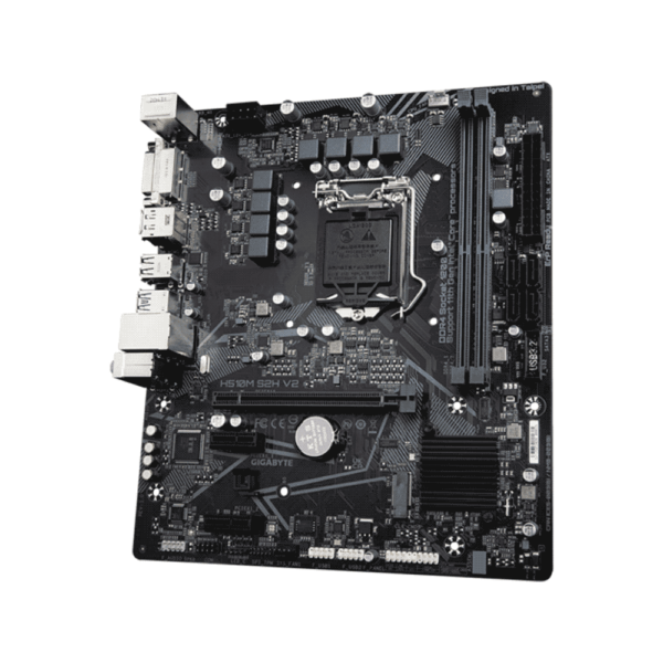 Placa madre gigabyte 1200 h510m s2h v2 s/r/hdmi/dvi/dp/m2/ddr4/usb3.2/matx