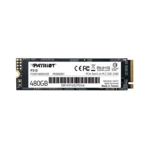 Ssd m.2 pcie 480gb patriot p310 p310p480gm28 1700/1500