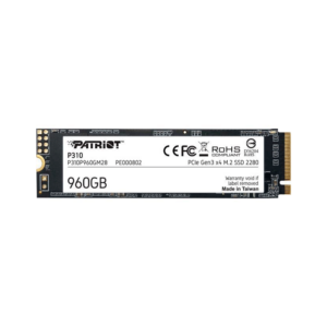 Ssd m.2 pcie 960gb patriot p310 p310p960gm28 2100/1800