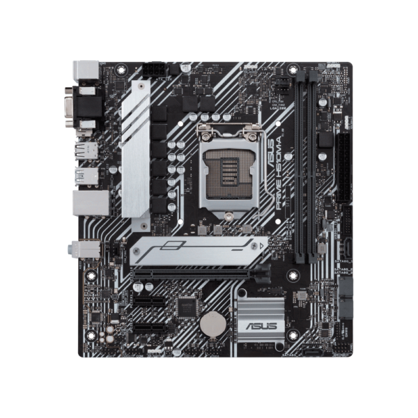 Placa madre asus 1200 prime h510m-a v/s/r/hdmi/dp/m2/ddr4/usb3.2/matx/aura