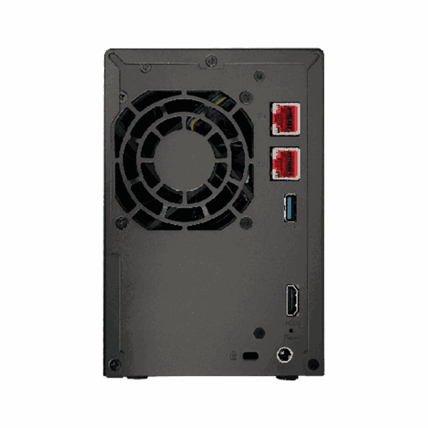 Almacenamiento nas asustor as6702t qc 2.0/2bay/4g/4 m.2/2-gblan/hdmi/2usb3.2 - Imagen 2