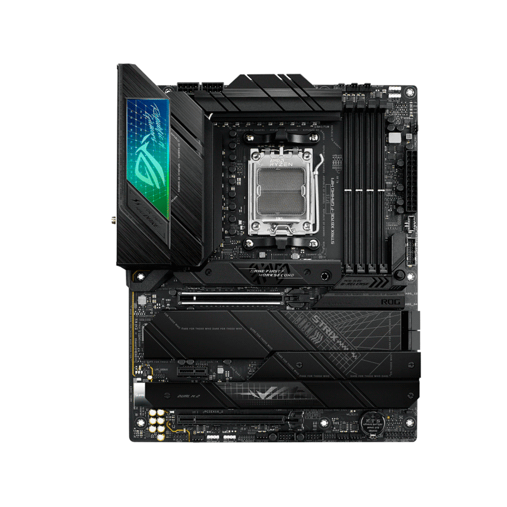 Placa madre asus am5 rog strix x670e-f gaming wifi s/r/hdmi/dp/4m2/usb3.2/ddr5/atx