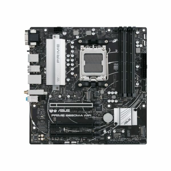Placa madre asus am5 prime b650m-a wifi ddr5 v/s/r/hdmi/dp/2m2/usb3.2/matx - Imagen 2