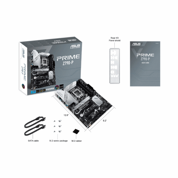 Placa madre asus 1700  prime z790-p ddr5 s/r/hdmi/dp/3m2/usb3.2/atx/aura - Imagen 5