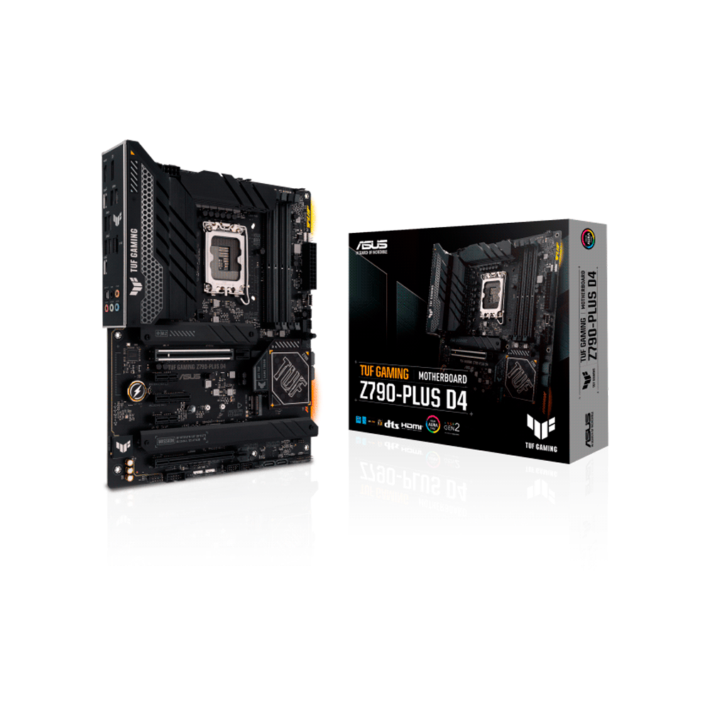 Placa madre asus 1700 z790-plus d4 tuf gaming s/r/hdmi/dp/4m2/usb3.2/atx/aura