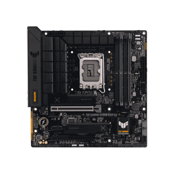 Placa madre asus 1700 b760m-plus d4 tuf gaming s/r/hdmi/dp/2m2/usb/matx