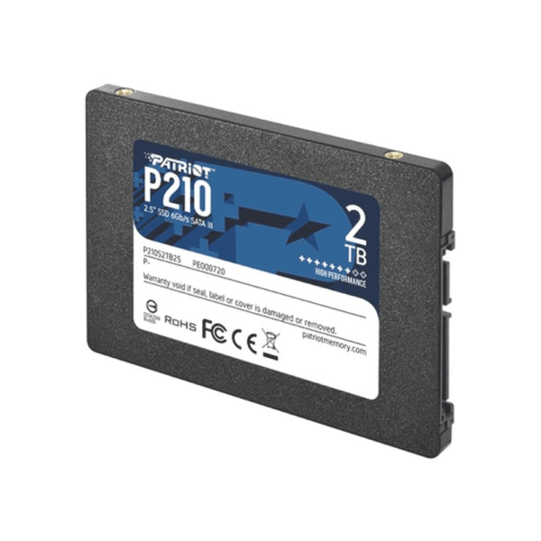 Ssd sata3 2tb patriot p210 p210s2tb25 520/430