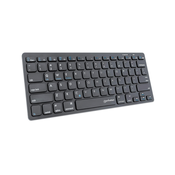 Teclado wireless manhattan 179935 ultra slim ingles negro