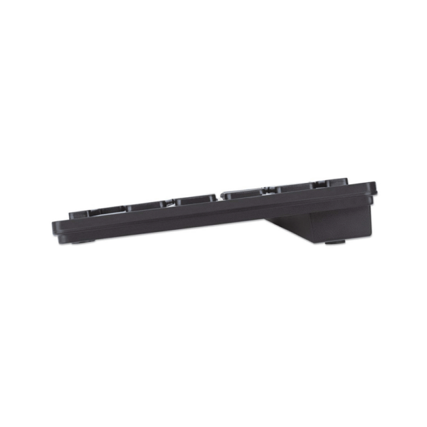 Teclado wireless manhattan 179935 ultra slim ingles negro