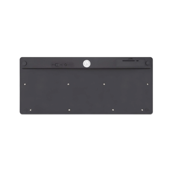 Teclado wireless manhattan 179935 ultra slim ingles negro
