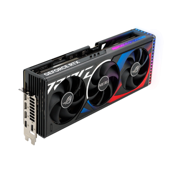 Placa de video asus rtx4080 oc 16gb ddr6x rog-strix-rtx4080-o16g-gaming aura