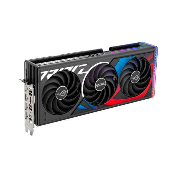 Placa de video asus rtx4070 ti oc 12gb ddr6x rog-strix-rtx4070ti-o12g-gaming aura