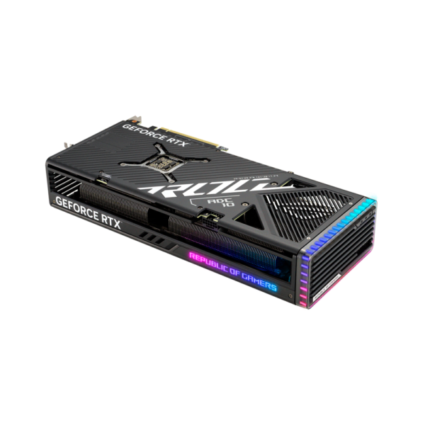 Placa de video asus rtx4070 ti oc 12gb ddr6x rog-strix-rtx4070ti-o12g-gaming aura