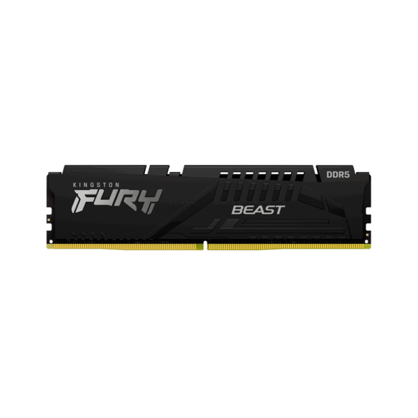 Memoria ram ddr5 8gb 5600 kingston fury beast bk kf556c40bb-8 xmp