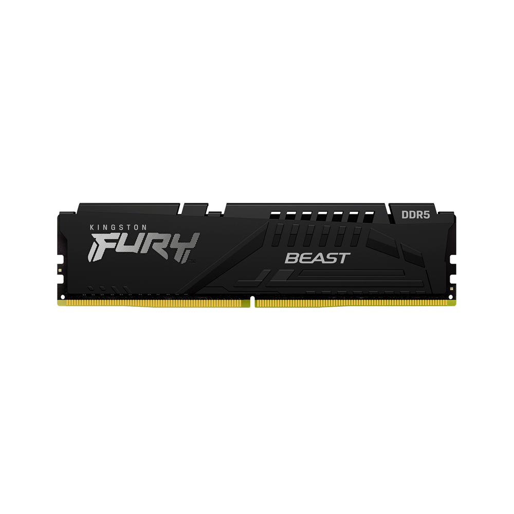Memoria ram ddr5 8gb 5600 kingston fury beast bk kf556c40bb-8 xmp