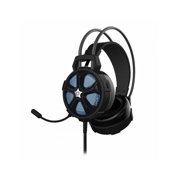 Auricular con microfono gamer hp h400 headph 3.5mm+usb negro