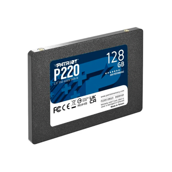 Ssd sata3 128gb patriot p220 p220s128g25 550/480