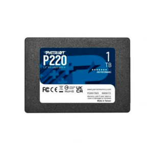 Ssd sata3 1tb patriot p220 p220s1tb25 550/500