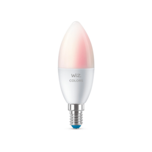 Iot wiz foco color 220v 40w c37 e14 luz calida/fria (071117)