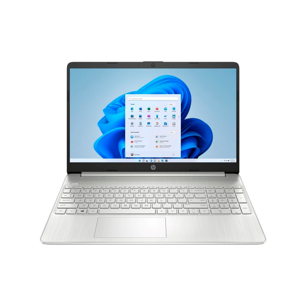 Notebook hp 15-ef2514la amd r7 1.8/8g/512ssd/w11h/15.6"hd plata