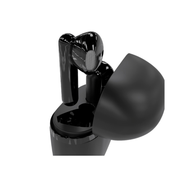 Auricular con microfono klip kte-006bk touchbuds earph/ bluetooth/ wireless negro