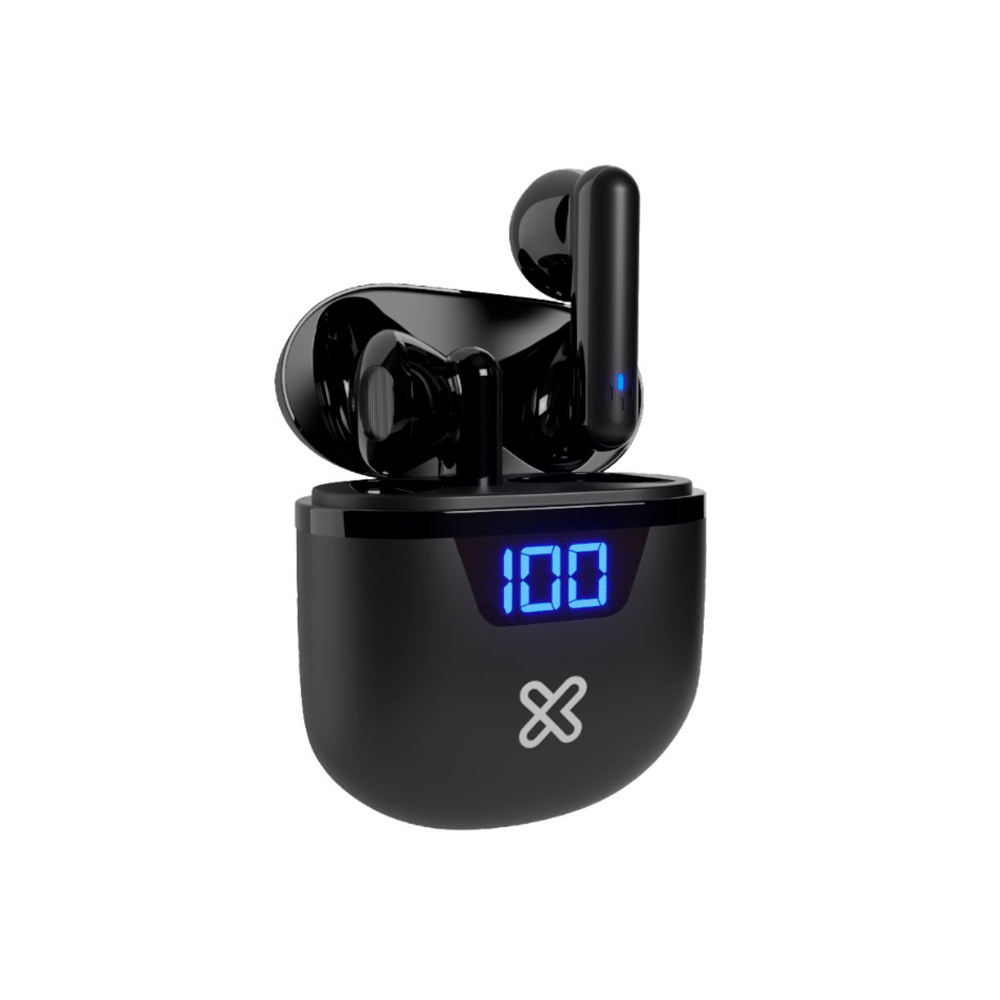 Auricular con microfono klip kte-006bk touchbuds earph/ bluetooth/ wireless negro