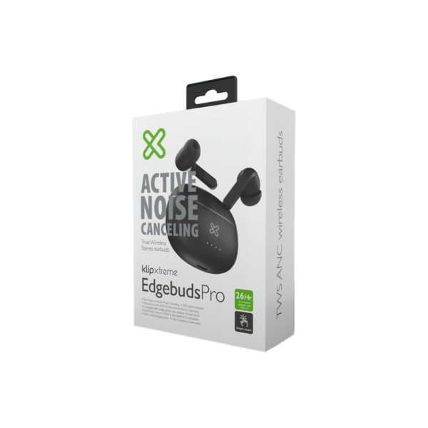 Auricular con microfono klip kte-750bk edgebudspro bluetooth/ wireless negro - Imagen 5